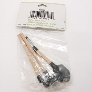 NOS Greenhouse Collection 3" Scale Garden Tool set Shovel, Rake, Hoe